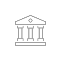 Icon of a large bank